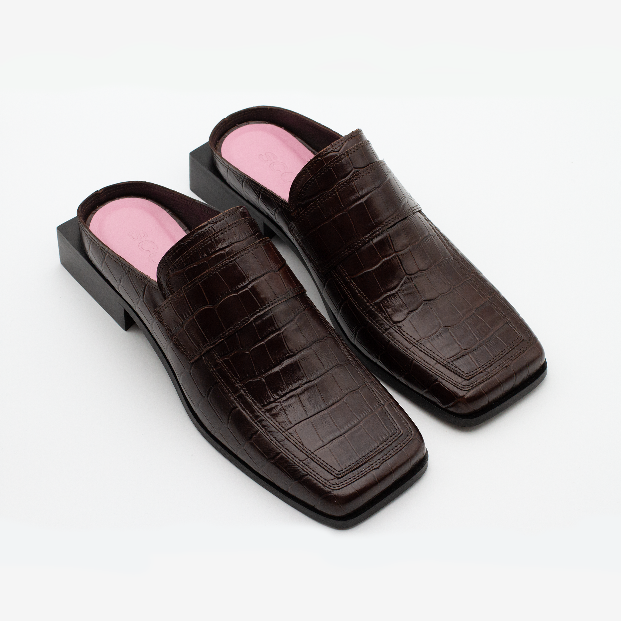 THE DIEGO - SQUARE TOE LOAFER MULE