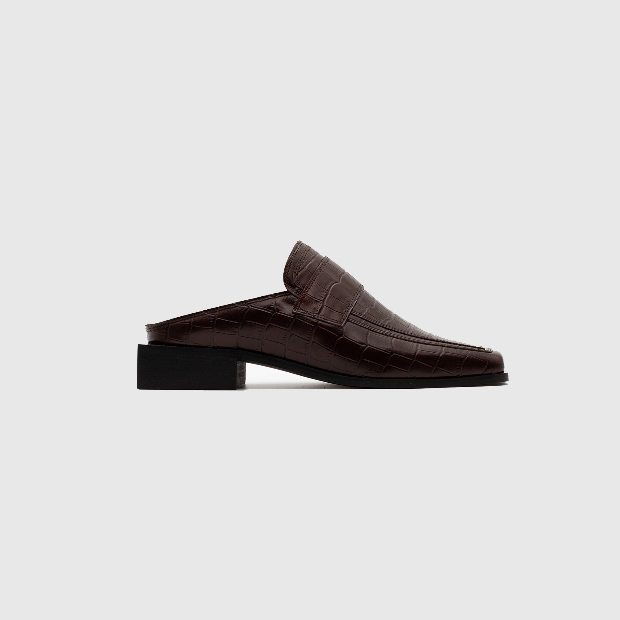 THE DIEGO - SQUARE TOE LOAFER MULE